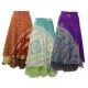 recycled sari skirt long